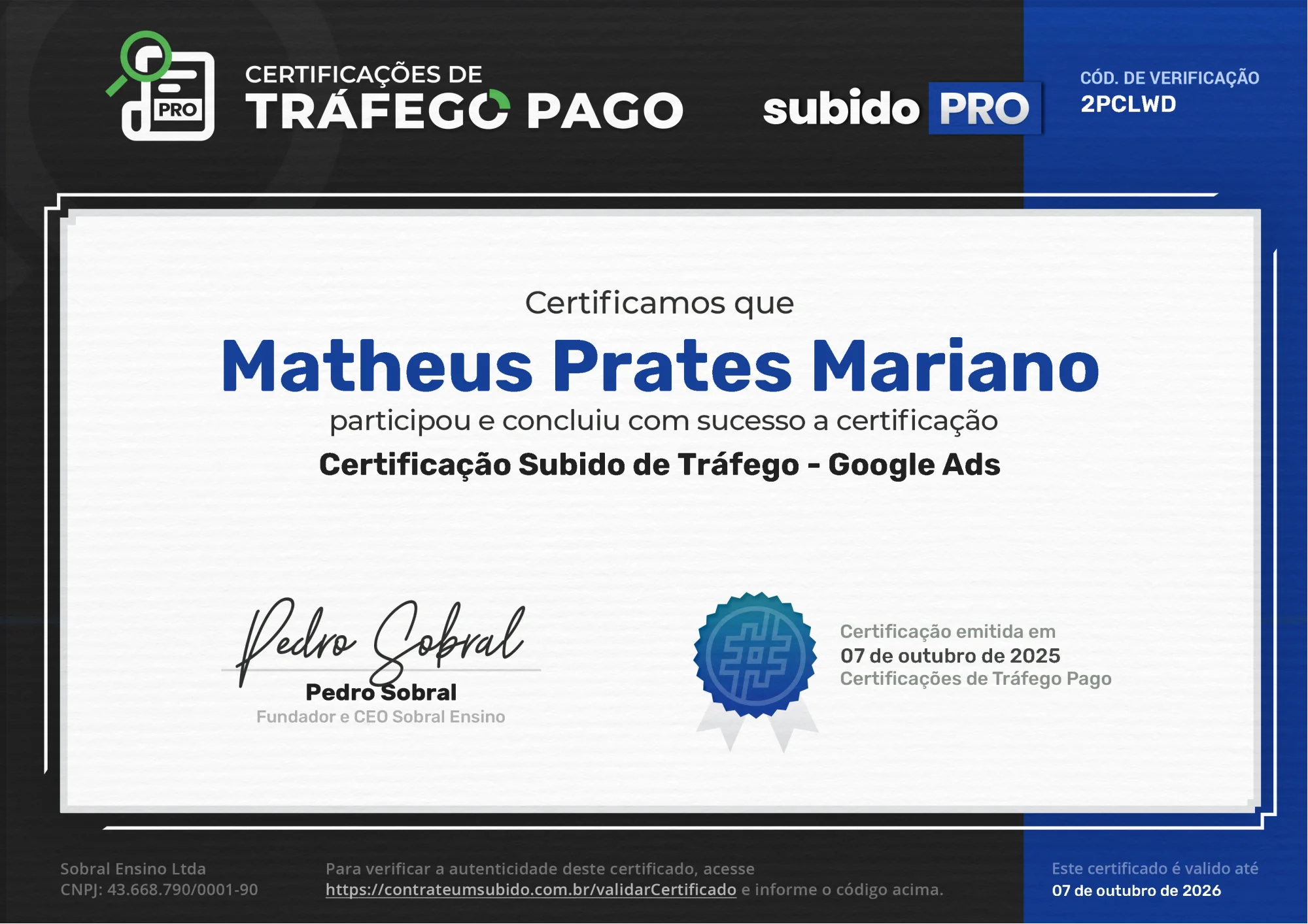 Certificado 1
